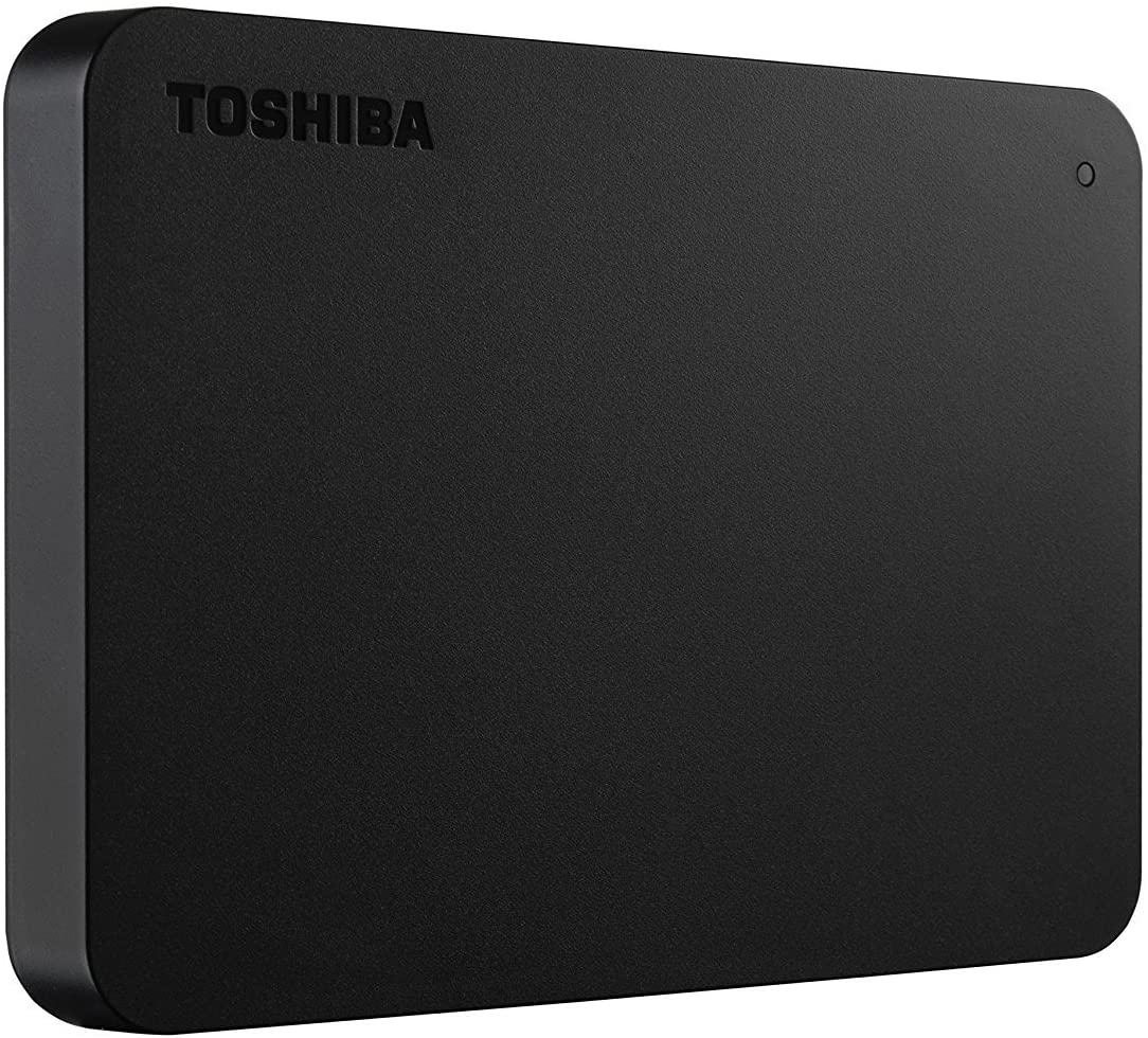 Toshiba 2TB Canvio Basics 2.5&quot; USB 3.0 Portable External Hard Drive, Black - HDTB420EK3AA