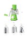 Vegetable Cutter Green 24.5 x 12.5 x 19cm