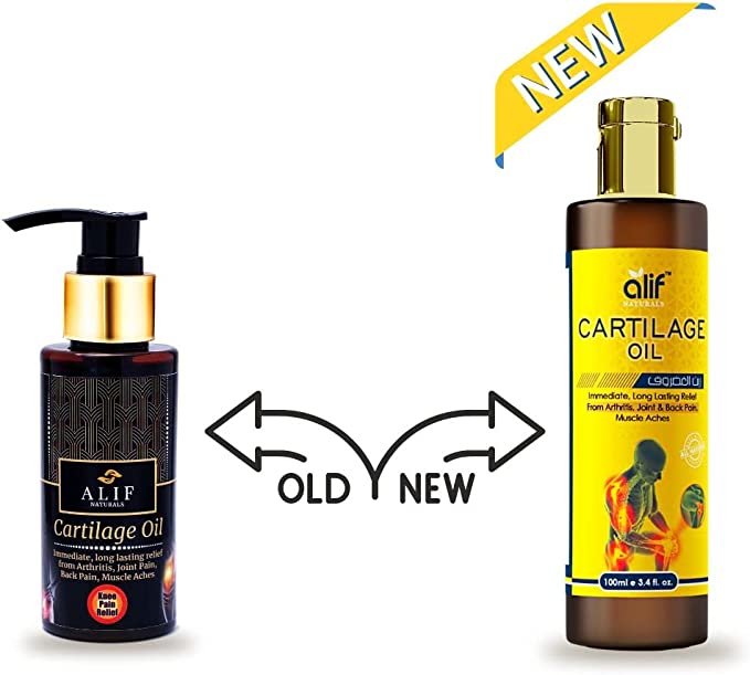 Cartilage Oil - Arthritis, Joints Pain, Back Pain, Muscle Aches, Knee Pain