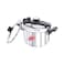 Prestige Clip-On Svachh Stainless Steel Pressure Cooker Silver And Black 5L