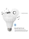 Generic LED Bluetooth Speaker Bulb With Remote Control Multicolour 12watts