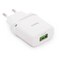 Hoco C12Q Wall Charger with Type-C Cable - White