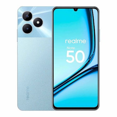 Realme Note 50 - 6.74-inch 64GB/3GB Dual SIM 4G Smartphone - Sky Blue