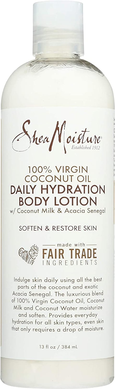 Shea Moisture Virgin Coconut Oil Daily Hydration Body Lotion, 13 Ounce