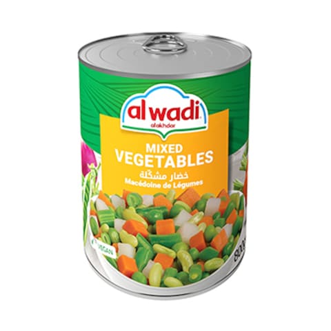 Al Wadi Al Akhdar Mixed Vegetables  800Gr