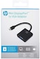 HP - Mini Displayport To VGA Adapter Black