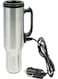 Generic Stainless Steel Car Electric Warmer Coffee Mug Silver
