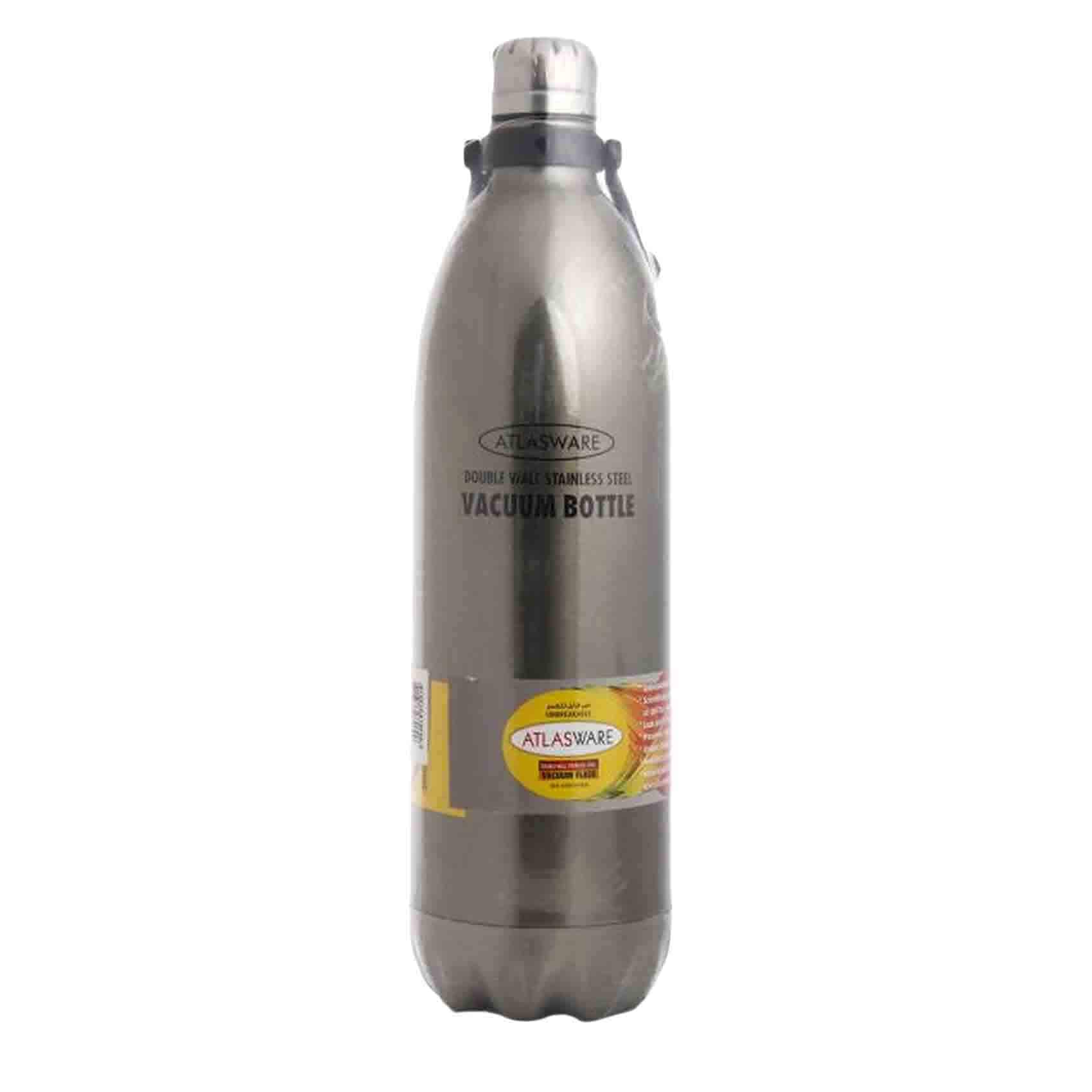 Buy Atlasware Stainless Steel Vacuum Bottle Silver Online