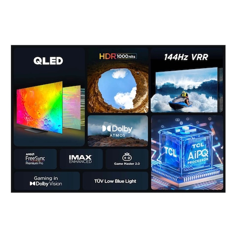 TCL 75-Inch 4K QLED Google TV 75C745