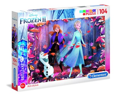 Buy Clementoni Puzzle Disney Frozen2 104pcs Online | Carrefour UAE