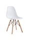 Sulsha Furniture Dining Chair Durable &amp; Comfy Mid Century Modern Molded Shell Lounge, Cafe Chair Plastic Easy Assembly