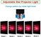 Star Decoration Lamp&nbsp;Car Roof Flexible USB LED Light