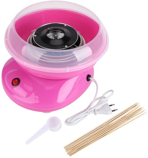 Generic Automatic Mini Cotton Candy Maker Pink