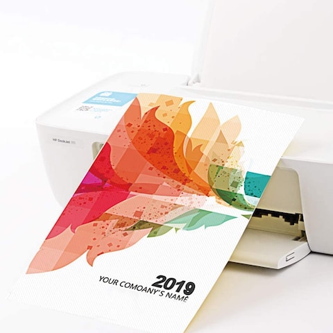 Generic A3 A4 Size Glossy Paper Sticker Shipping Label Paper Full Sheet With Self Adhesive For Inkjet And Laser Printers-75 Sheets (A3)