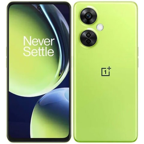 OnePlus Nord CE 3 Lite, Dual SIM, 8GB RAM, 128GB, 5G, Pastel Lime - International Version (Factory Unlocked)