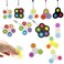 lavish  Rotatable Handheld Stress Reliever Finger Bubble Toy flying fidget spinner finger
