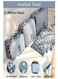 Generic 6-Piece Travel Packing Pouch Set Blue/Pink/Beige