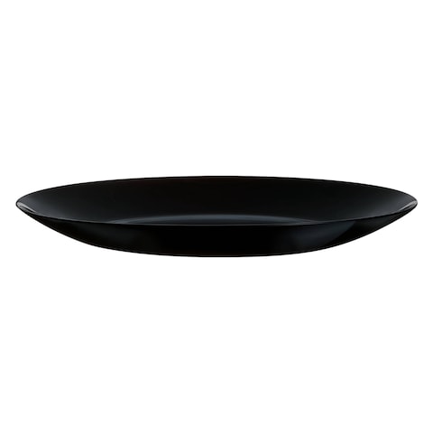 Luminarc Zelie Glass Dinner Plate 25Cm Black