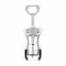 Wing Style Wine/Champagne Bottle Corkscrew Opener With Built In Bottle Opener