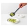 SERVING SPOON PLUS SCRAPER GRAPE