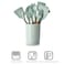 Generic-11PCS Cooking Utensils Kitchen Utensil Set Silicone Kitchenware Set Wooden Handle&nbsp;Cookware Set Chef Nonstick Cookware Kitchen Gadgets