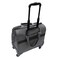 Premium Cabin Luggage Trolley | Softside Spinner Travel Bag with 2 Wheel Laptop Case for Men Women - Santhome CARYONN