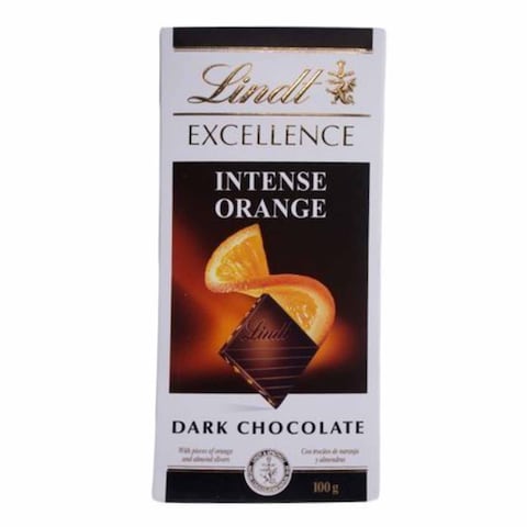 Lindt Excellence Intense Orange Dark Chocolate 100g