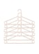 Generic 6-Piece Hanger Set White 42 X 22cm