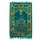 Turkish Prayer Mat Green 110x70cm