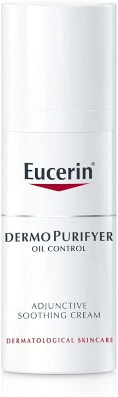 Eucerin Dermopurifyer Adjunctive Soothing Cream, 50 ml, As Shown Picture, 1.69 Fl Oz (Pack Of 1)