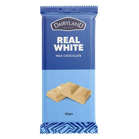 Dairyland Real White Milk Chocolate 80G