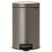Brabantia NewIcon Pedal Bin (34 x 25 x 41 cm Platinum)
