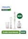 Philips خلاط يدوي برو ميكس 700 وات HR2545/01، أبيض/فضي/أسود