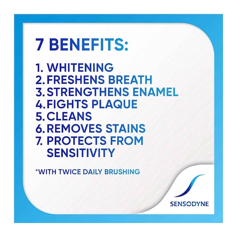 Sensodyne Multi-Care and Whitening Toothpaste - 100 ml