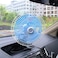 Generic 12V Back Cover Semi-Sealed Car Fan With Clip Can Shake Head Portable Fan 8 Inch