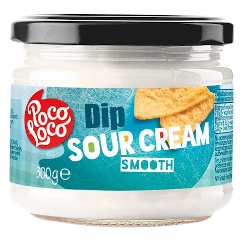 Poco Loco Salsa Dip Sour Cream 300g