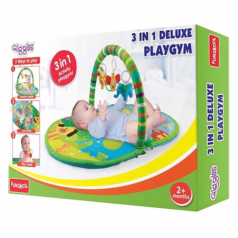 Funskool Giggles 3-In-1 Deluxe Playgym 2+ Months