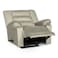 In House Velvet Classic Recliner Chair - Light Beige - Nice 02