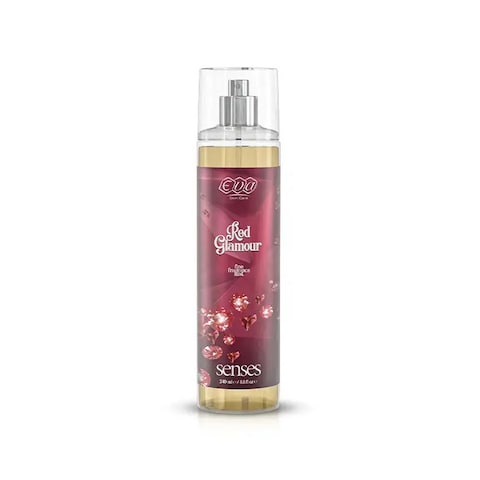 Eva Skin Care Red Glamour Body Splash for Women - 240 ml