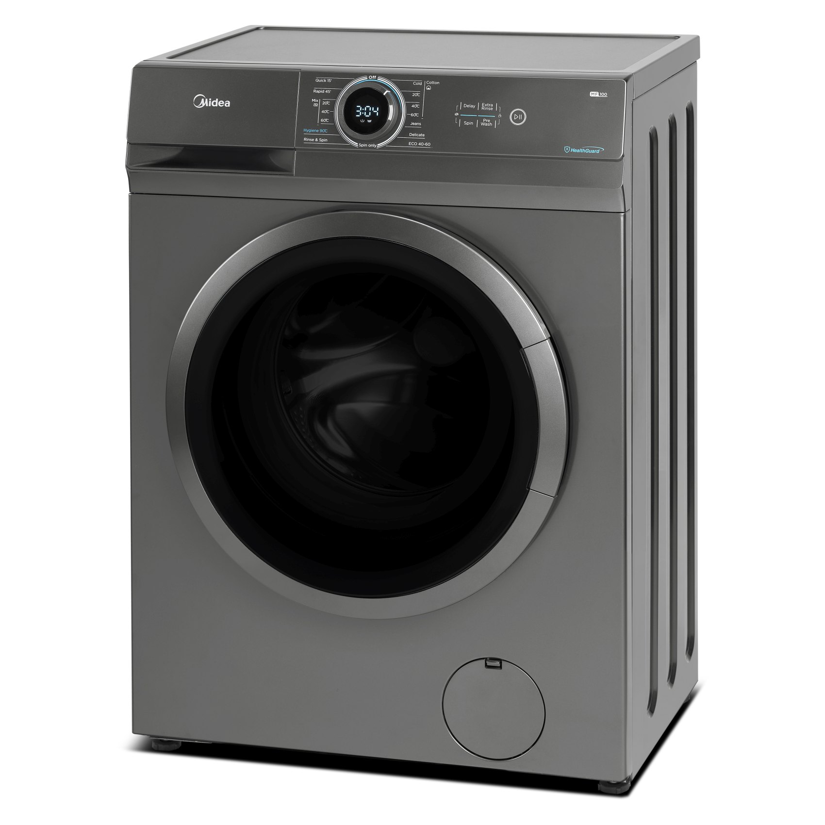 Midea Front Loading Washer 7kg MF100W70BT-GCC Titanium