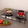 DOMEA&reg; Gas Burner With Auto Ignition, 2 Burners Stove, With Tempered Glass Top, Perfect For Home, Apartments