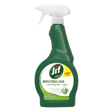 Jif 2 In1 Ultra Anti-Bacterial Hygiene Cleaner Spray 500ML