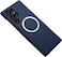 FOCUS Carbon Fiber Case Cover for Samsung S23 Ultra 5G, Compatible with Ma-g-safe - Texture Ultra Thin Fashion Ultra Touch Feel Minimalist Anti-Scratch Anti-Shock Case for S23 Ultra (S23 Ultra, Blue)