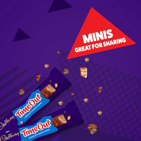 Cadbury Timeout Chocolaty Crunch Wafer Sharing Pack, 247.2g