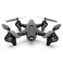 Generic-RC Drone with Camera Dual Camera Drone 1080P RC Quadcopter WiFi FPV Drone Folding Drone Headless Mode One Key Return Drone for Adults