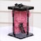 Generic-Rose bear packaging box gift box baking birthday cake box transparent flower box heightening factory custom made 25cm bear 17 &times; 17 &times; 25cm (little bear)