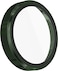Levelo Lucent Duo 9H Hardness Camera Lens Protector Compatible With iPhone 14/14 Max, Premium Tempered Glass Lens, Screen Protector Film Cover, 3D Bubble-Free Anti-Scratch - (Silver) (AlPine Green)