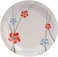 Royalford 10.5" Melamine Plate - Soup Plates Pasta Plates, Plate With Playful Classic Decoration, Dishwasher Safe, Ideal For Soup, Deserts, Ice Cream &amp; More