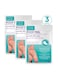 Skin Republic Foot Peel Mask Removes Dead Skin After 7 Days Clear 40G Pack Of 3