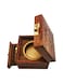 Wooden Classic  Design Style Burner, Dhoop Holder, With Base Square and top Cone Shap Doop Holder,Wooden Incense Burner Box